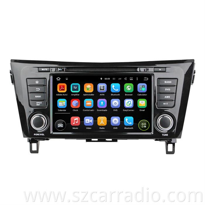 car dvd gps for NISSAN QashQai 2014 4